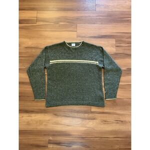 Columbia Sweater Classic Pullover Crew Neck Knit Wool Acrylic Blend Men's Size M